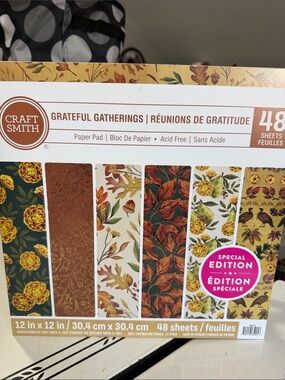 Craft Smith Grateful Gatherings Paper Pad